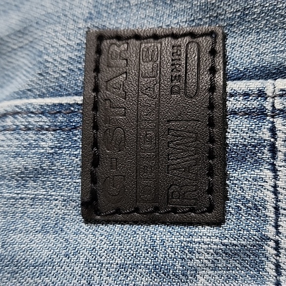 G-STAR RAW Lock Tapered Fit Custom Aged Low Rise Jeans - Picture 10 of 14